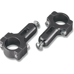 Abrazadera interior estándar de paramanos Moose Racing para manillar de 7/8 pulgadas negra