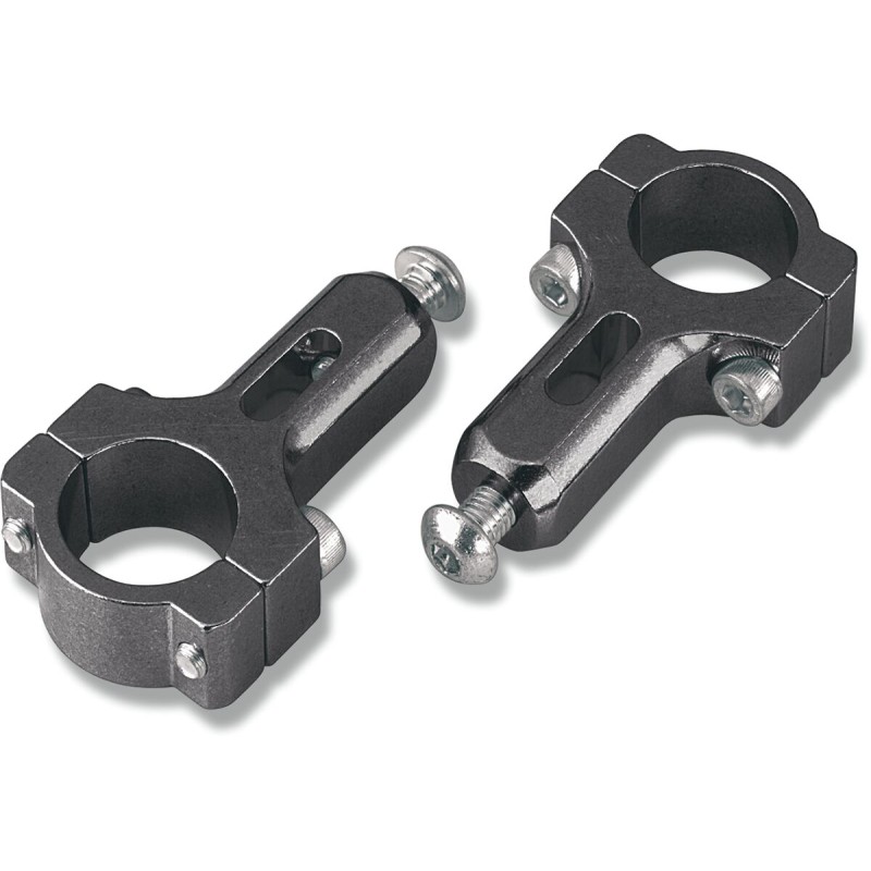 Abrazadera interior estándar de paramanos Moose Racing para manillar de 7/8 pulgadas negra