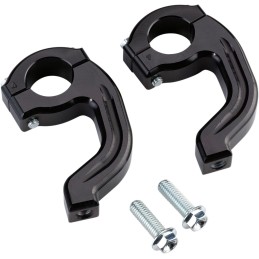 Abrazaderas para paramanos Contour Pro Moose Racing negras