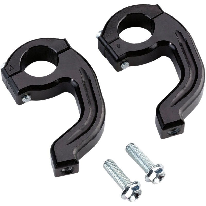 Abrazaderas para paramanos Contour Pro Moose Racing negras
