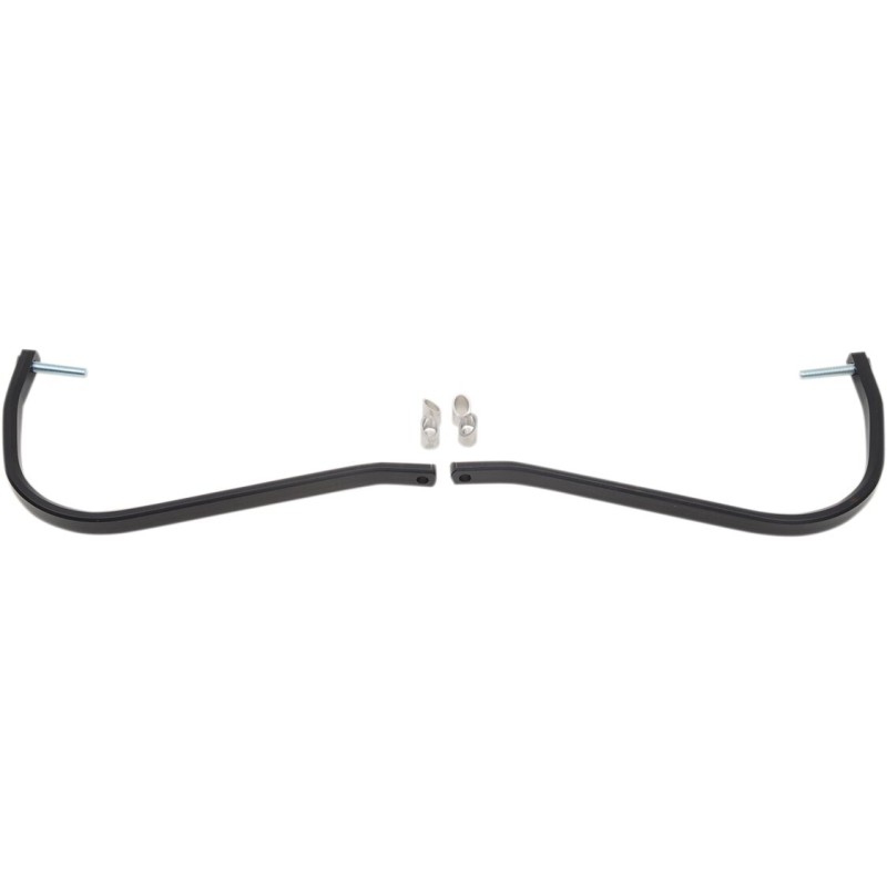 Barras de recambio para paramanos de aluminio Moose Racing negras
