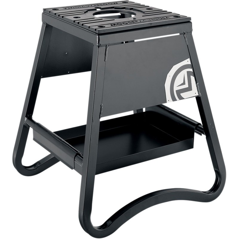 Caballete de moto de aluminio Moose Racing negro