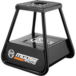 Caballete de almacenaje de aluminio Moose Racing negro