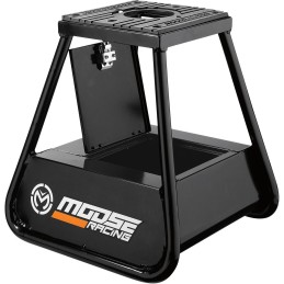 Caballete de almacenaje de aluminio Moose Racing negro