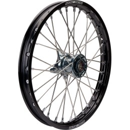 Rueda delantera completa 1,40x17 Moose Racing KTM negra y gris
