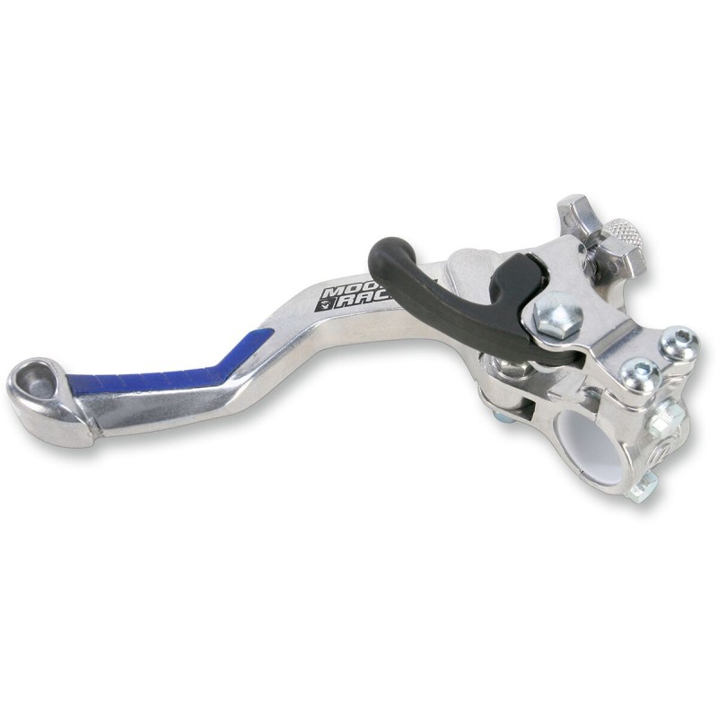 Conjunto de maneta de embrague EZ3 corta con hot start Moose Racing azul