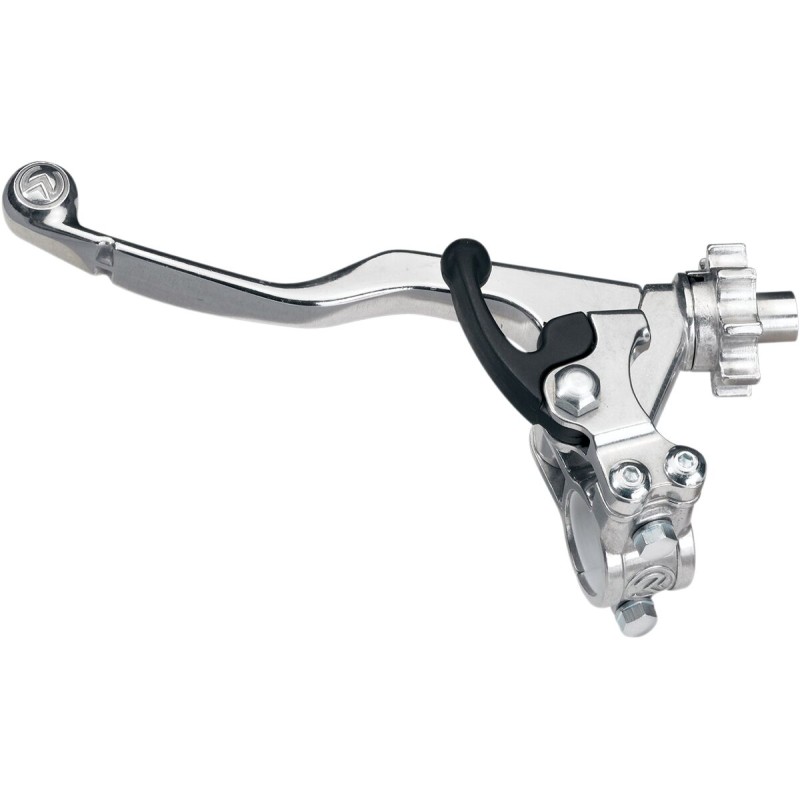 Conjunto de maneta de embrague corta con hot start Moose Racing Yamaha YZF plateado