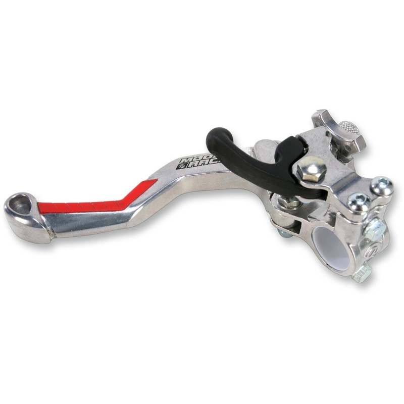Conjunto de maneta de embrague EZ3 corta con hot start Moose Racing rojo