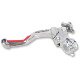 Conjunto de maneta de embrague EZ3 corta de aluminio Moose Racing rojo