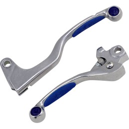 Juego de manetas de competición Moose Racing Yamaha YZ azules - 1SGYG43
