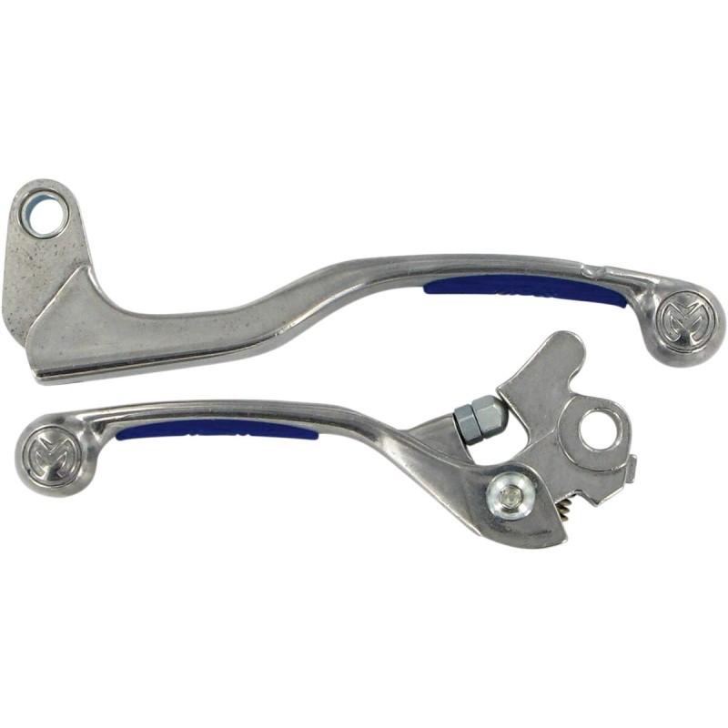 Juego de manetas de competición Moose Racing Yamaha YZ azules - 1SGYG73