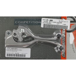 Juego de manetas de competición Moose Racing Yamaha YZ negras - 1SGYG92