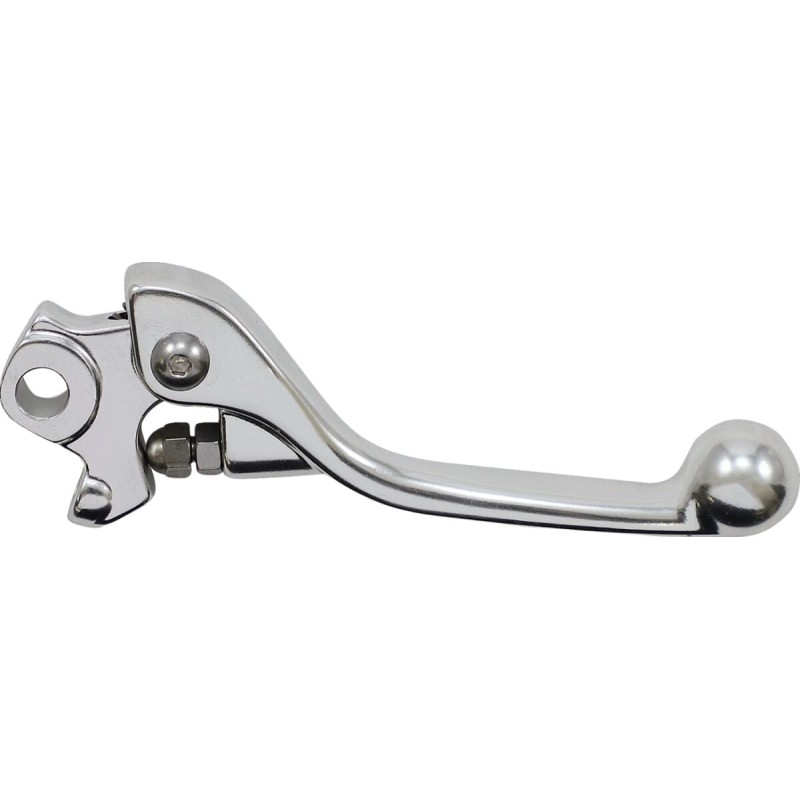Maneta de freno Moose Racing plateada - H07-4921BS