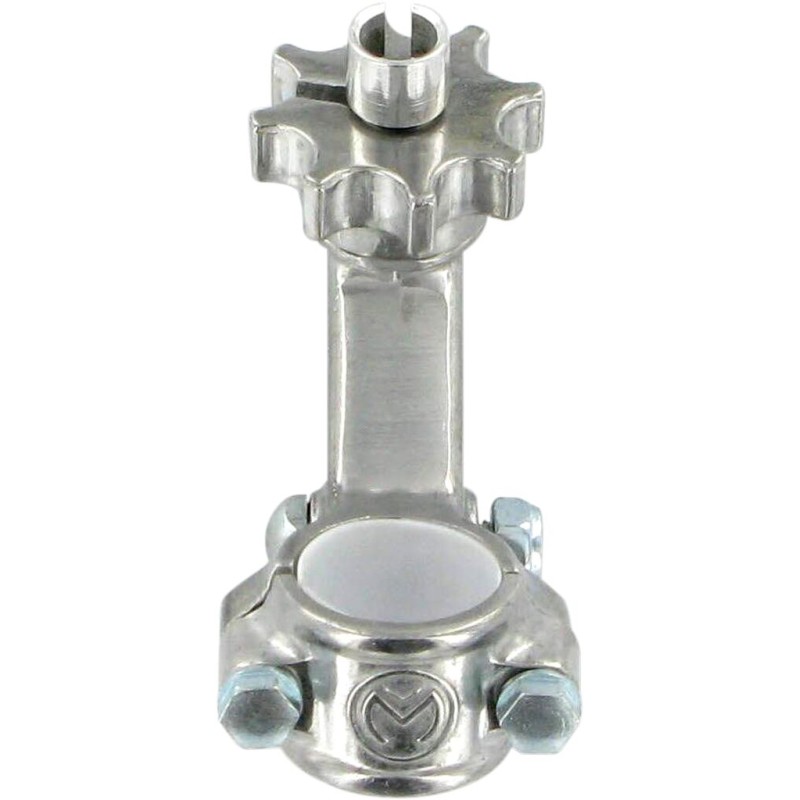 Soporte de maneta de embrague Moose Racing Honda CR/XR de aluminio plateado