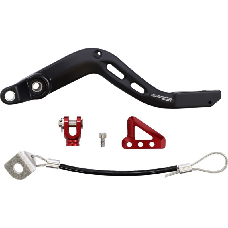 Pedal de freno Moose Racing Beta rojo - 82-0801-21-10