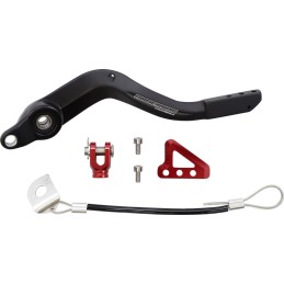 Pedal de freno Moose Racing Beta rojo - 82-0802-21-10