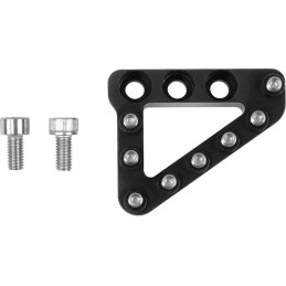 Punta grande de aluminio para pedal de freno trasero Moose Racing negra