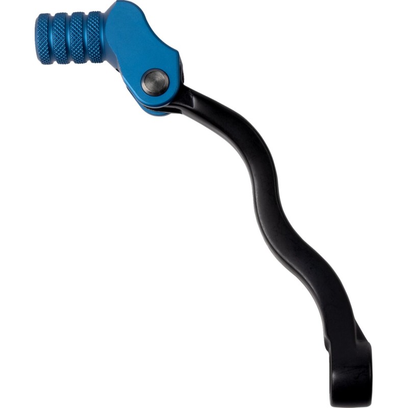 Pedal de cambio Moose Racing azul con desplazamiento de +20 mm - 81-0765-10-20