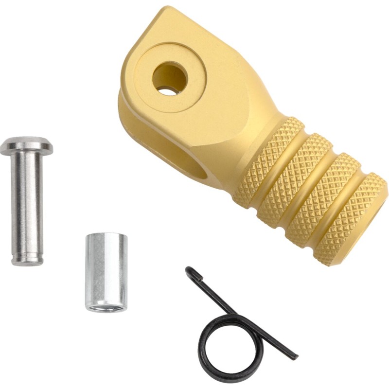 Punta de pedal de cambio Moose Racing dorada +0 mm