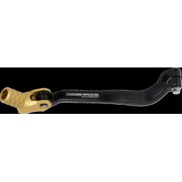 Pedal de cambio Moose Racing dorado con desplazamiento de +20 mm