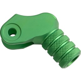 Punta de pedal de cambio Moose Racing verde +20 mm