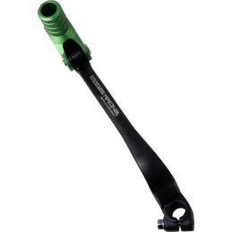 Pedal de cambio Moose Racing verde con desplazamiento de +20 mm - 81-0343-10-30