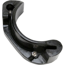 Protector de cárter de polietileno Moose Racing Yamaha Warrior negro