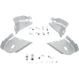Protectores de trapecios de aluminio delanteros y traseros Moose Racing Yamaha Grizzly