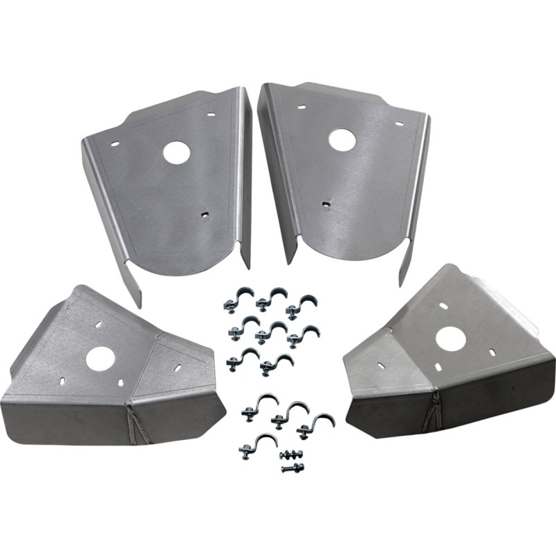 Protectores de trapecios delanteros y traseros Moose Racing Wolverine