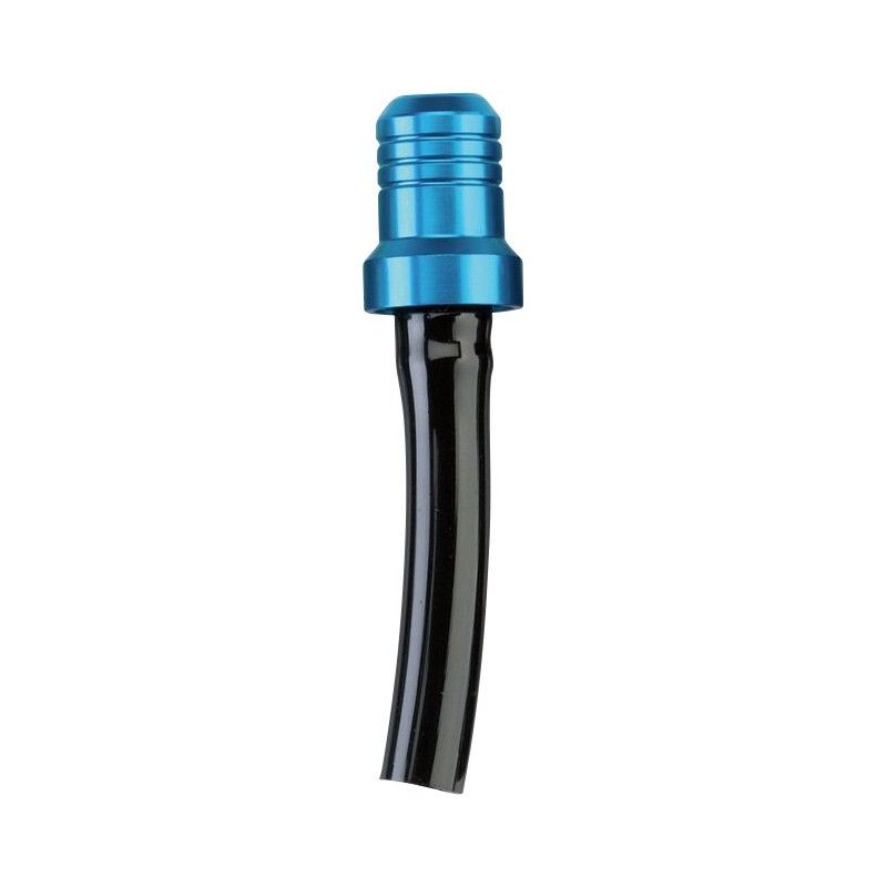 Tapón de ventilación de depósito con válvula antirretorno de aluminio Moose Racing azul