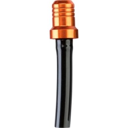 Tapón de ventilación de depósito con válvula antirretorno de aluminio Moose Racing naranja