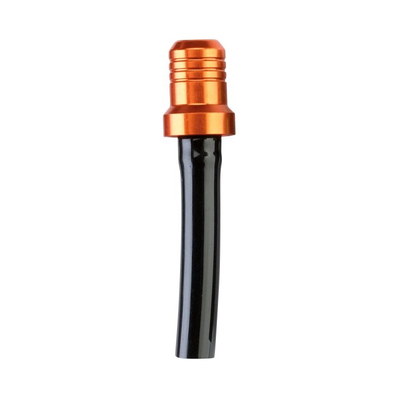 Tapón de ventilación de depósito con válvula antirretorno de aluminio Moose Racing naranja