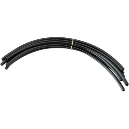 Tubos de ventilación de poliuretano Moose Racing negros pack de 9