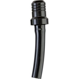 Tapón de ventilación de depósito con válvula antirretorno de aluminio Moose Racing negro