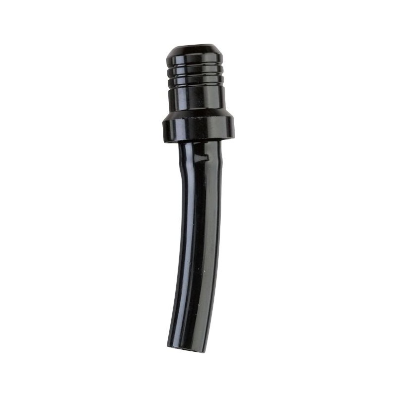 Tapón de ventilación de depósito con válvula antirretorno de aluminio Moose Racing negro