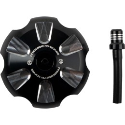 Tapón de depósito de aluminio Moose Racing GasGas negro
