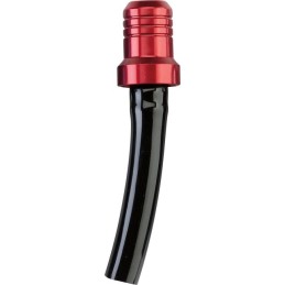 Tapón de ventilación de depósito con válvula antirretorno de aluminio Moose Racing rojo