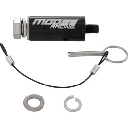Soporte para bandera de seguridad de desmontaje rápido Moose Racing negro