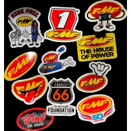 Pack de adhesivos Go Fast Have Fun FMF