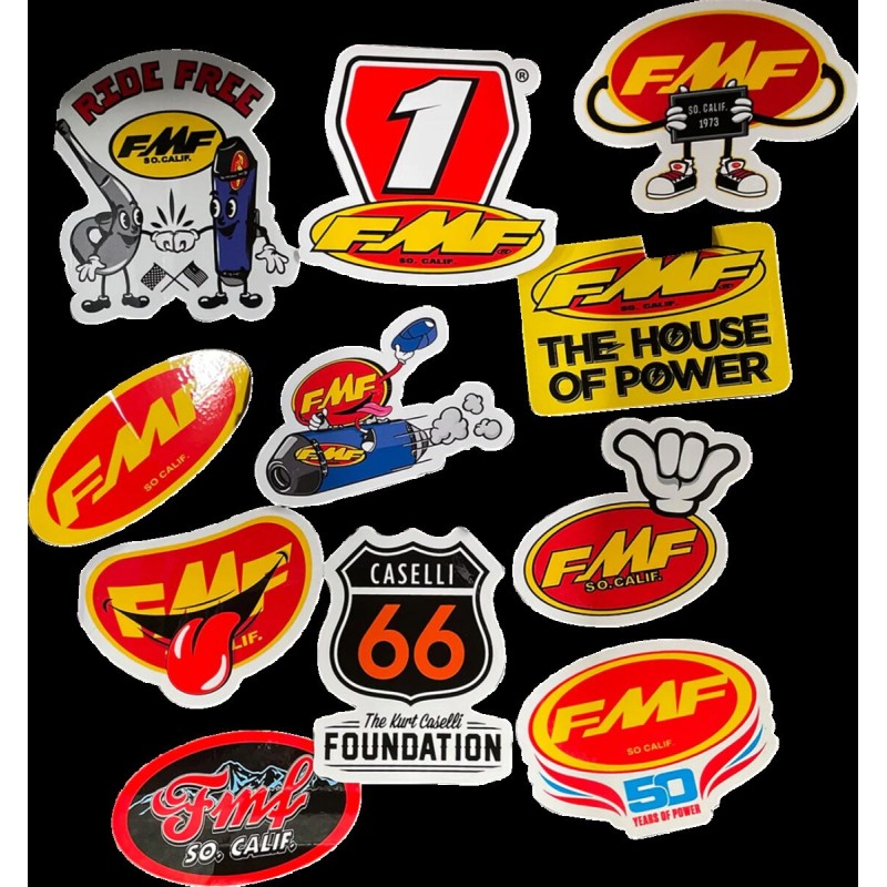 Pack de adhesivos Go Fast Have Fun FMF
