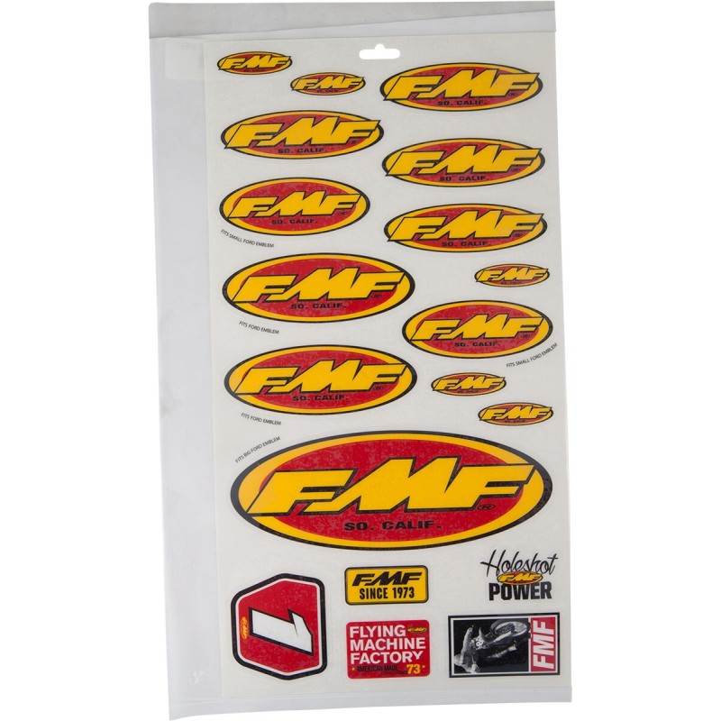 Hoja de adhesivos surtidos FMF