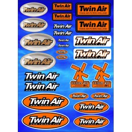 Hoja de adhesivos Twin Air