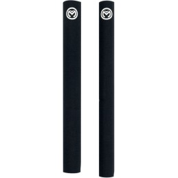 Fuelles de horquilla largos de neopreno Moose Racing 32-43 mm minimoto negros