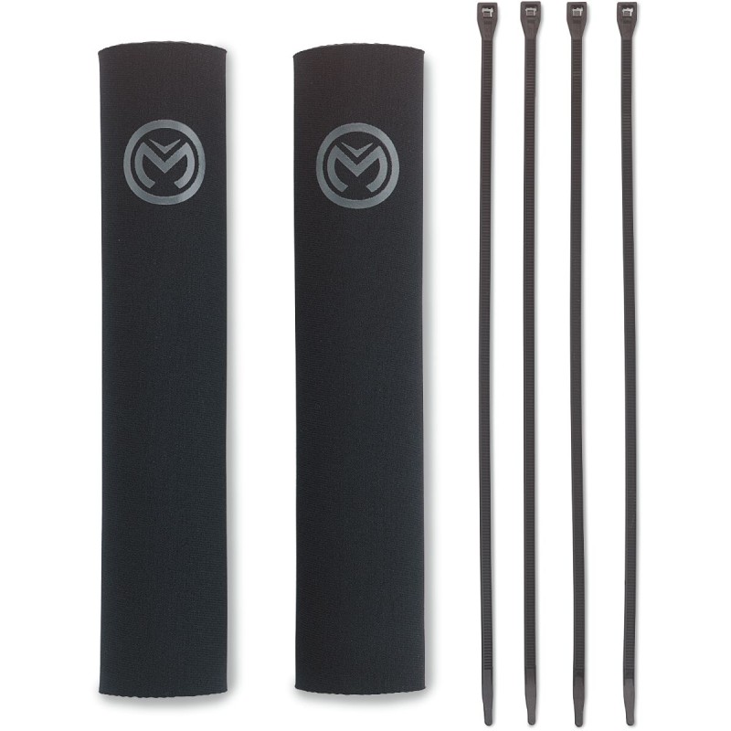 Fuelles de horquilla estándar de neopreno Moose Racing 32-43 mm negros