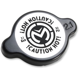 Tapón de radiador de alta presión 2,1 bar Moose Racing negro