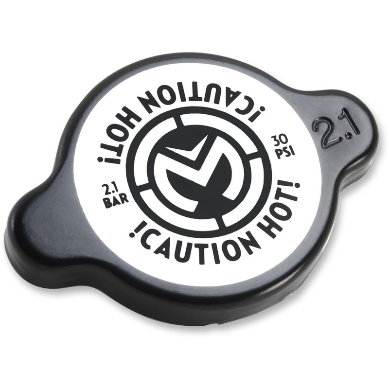 Tapón de radiador de alta presión 2,1 bar Moose Racing negro