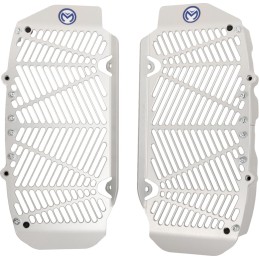 Refuerzos de radiador Moose Racing Triumph MX plateados