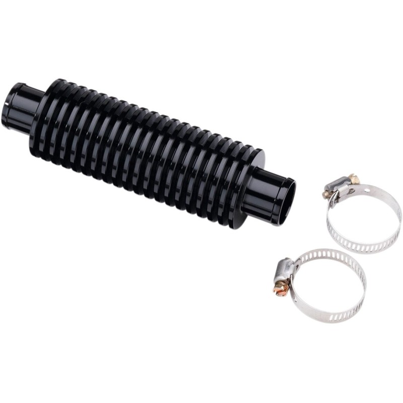 Enfriador en línea de aluminio Moose Racing negro