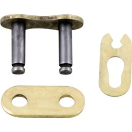 Enganche de cadena con clip paso 420 RXP Moose Racing dorado