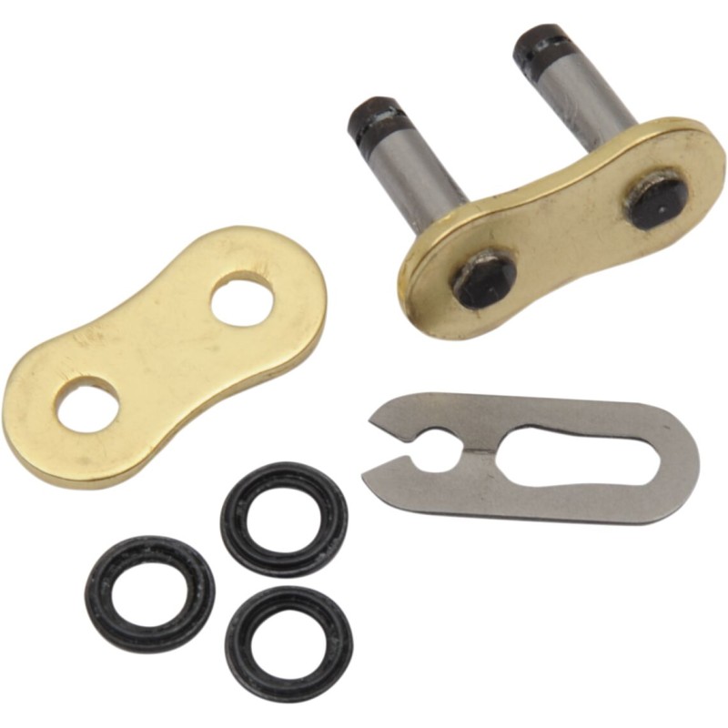 Enganche de cadena con clip paso 520 FB Moose Racing dorado